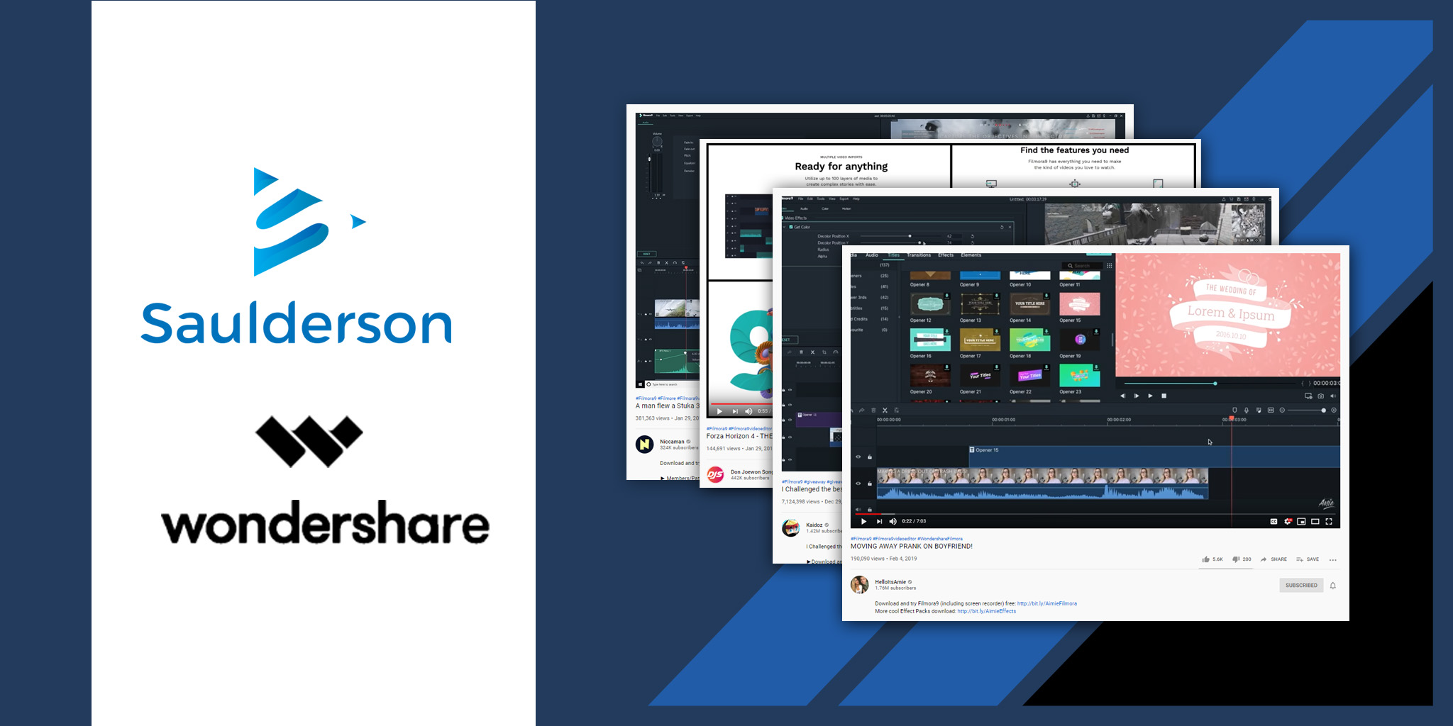 Saulderson Media for Wondershare