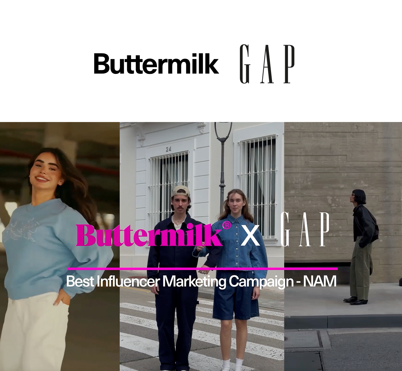 Buttermilk x Gap: The Community Wears Gap