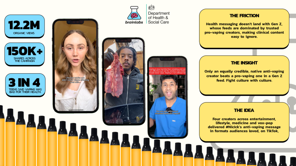 #NicIck: Turning the Feed Against Vaping