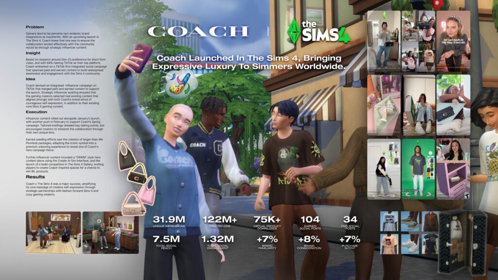 Coach X The Sims 4