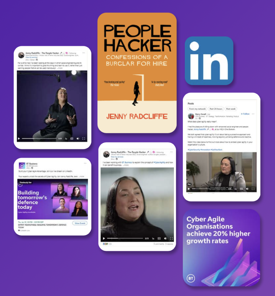 Dentsu Influencer x BT Business Cyber Agility